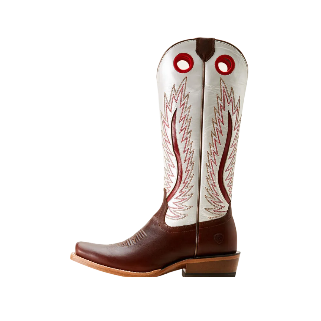 Ariat Women's Furity Fort Worth Western Pearly White Boot