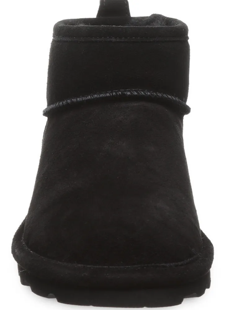 BEARPAW WOMEN'S SHORTY BOOTS BLACK