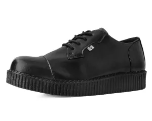 Black TUKskin Toe Cap Viva Low Creeper