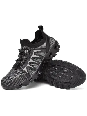 Breathable Flexible Sports Men's Trekking Sneakers - SF0815