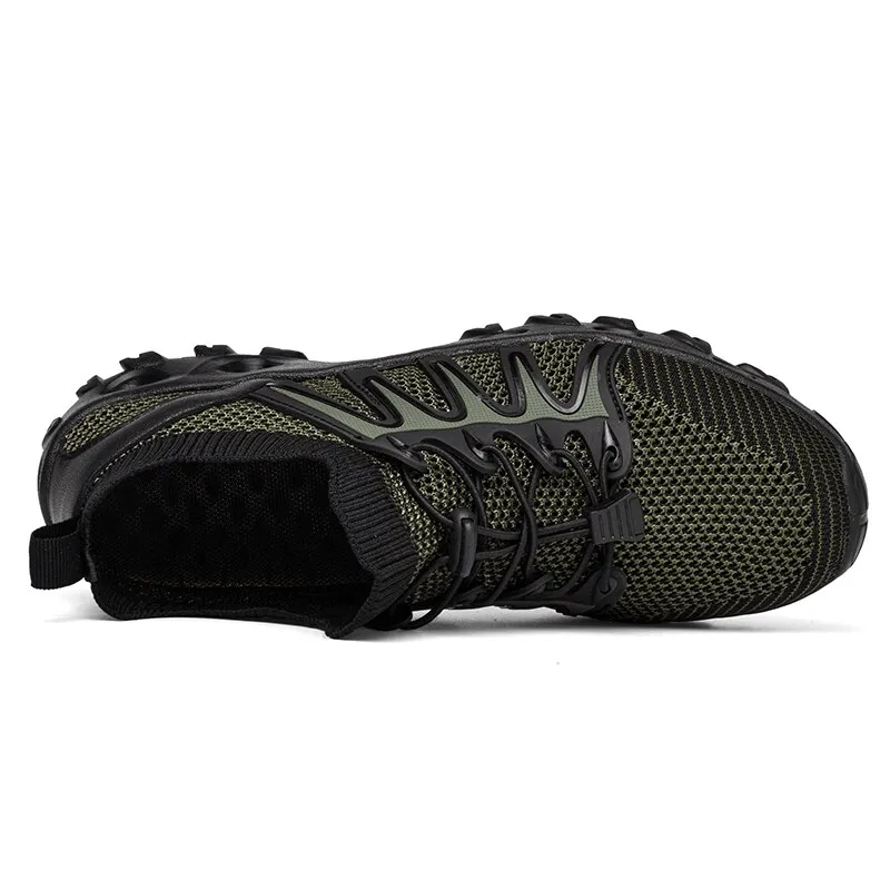 Breathable Flexible Sports Men's Trekking Sneakers - SF0815