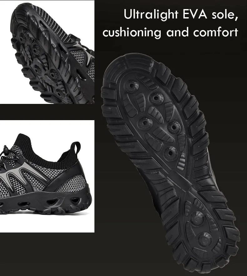 Breathable Flexible Sports Men's Trekking Sneakers - SF0815