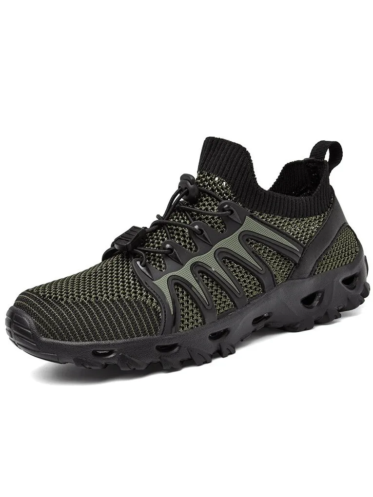 Breathable Flexible Sports Men's Trekking Sneakers - SF0815