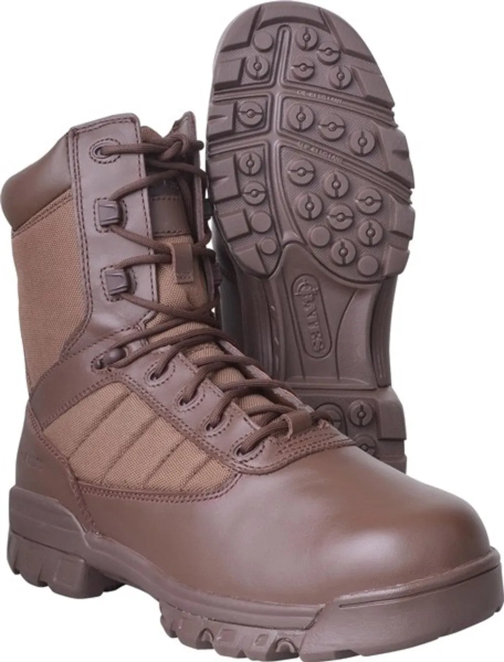 British Army Bates Brown Patrol Boots - Grade A