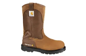 Carhartt Boots, 11-Inch Steel Toe Wellington Boot, CMP1200, Bison Brown Oil Tan