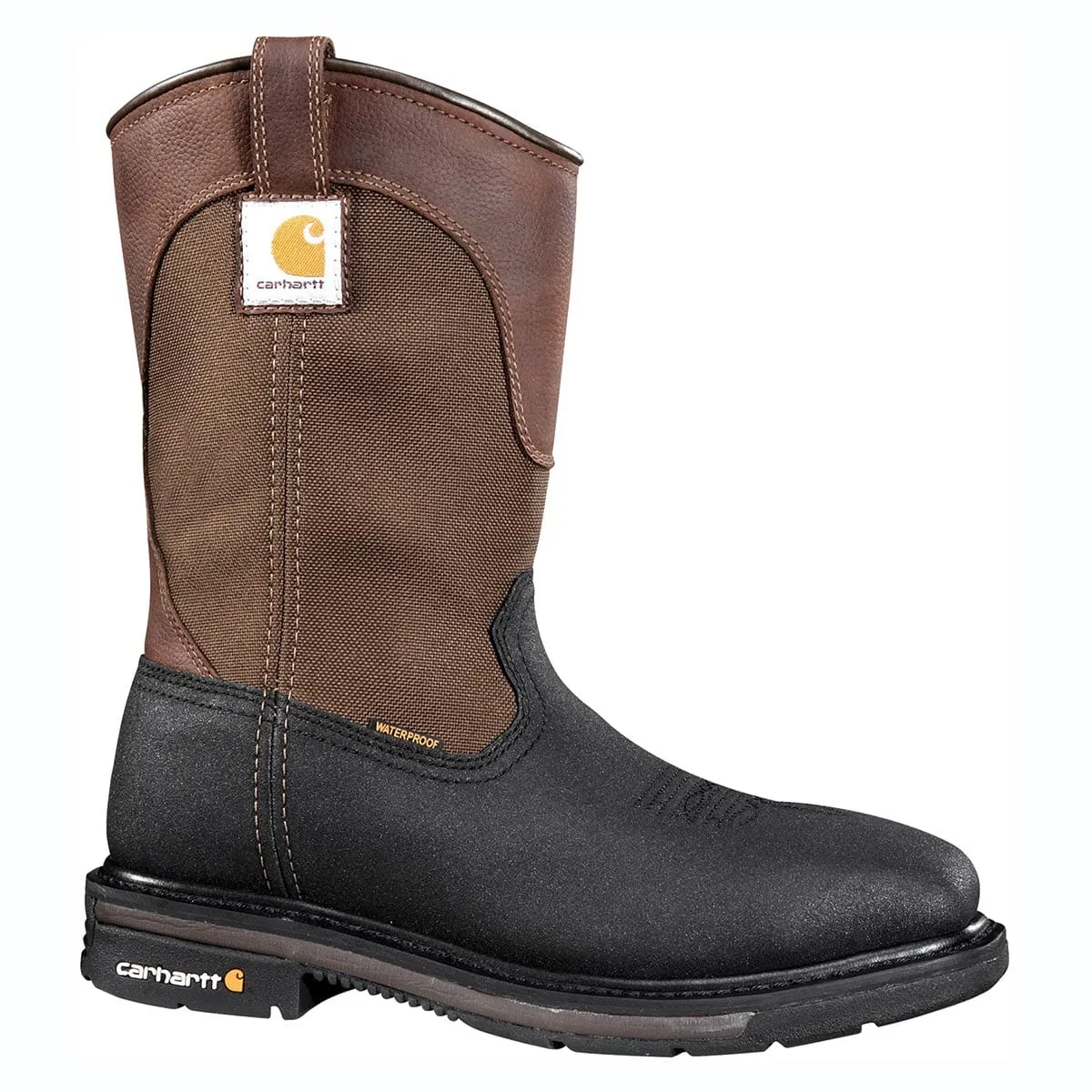 Carhartt Men's 11" Waterproof Square Steel Toe Wellington Boots