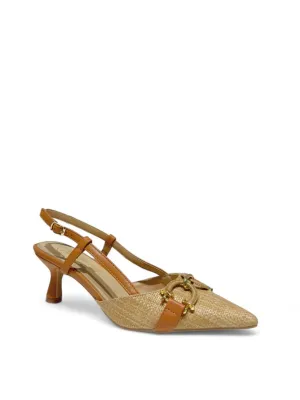 Dona Pointed-Toe Slingback Pump