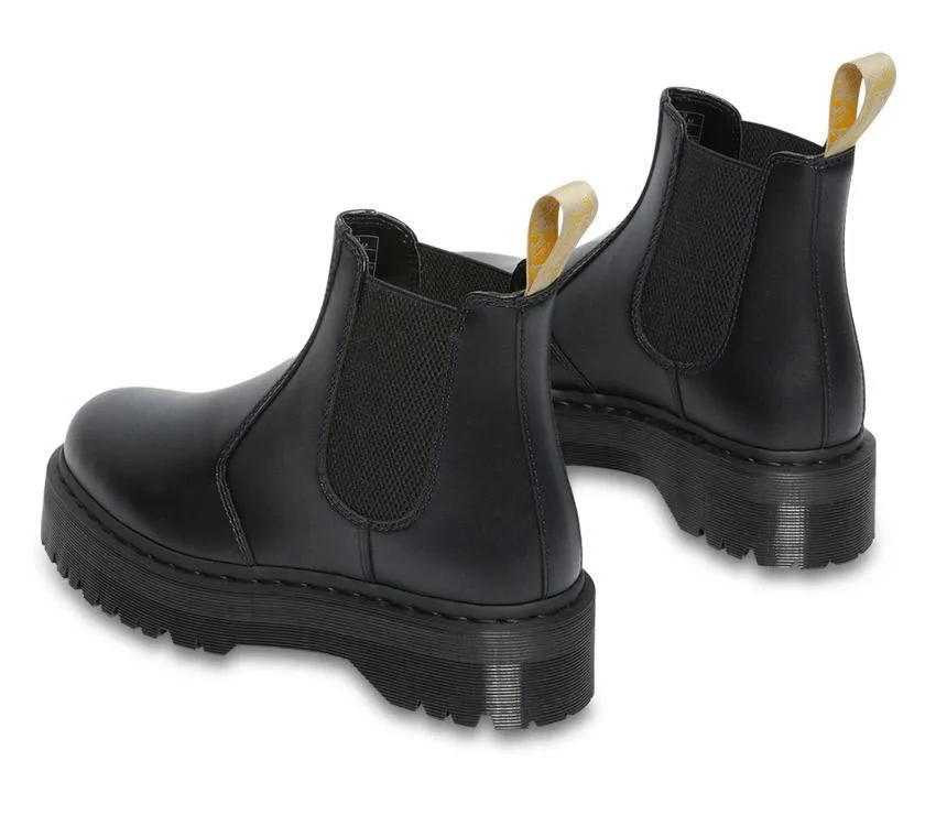 Dr Martens Vegan 2976 Chelsea Boot Black Felix Rub Off