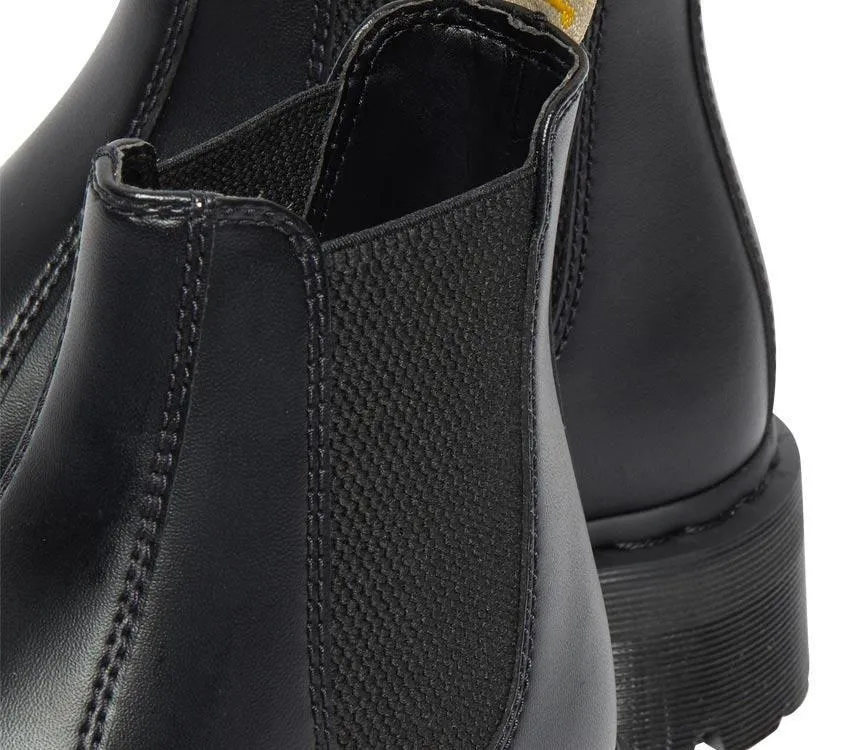 Dr Martens Vegan 2976 Chelsea Boot Black Felix Rub Off