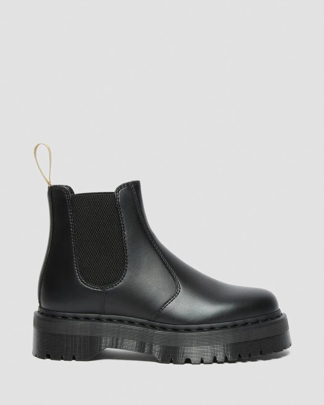 Dr Martens Vegan 2976 Chelsea Boot Black Felix Rub Off