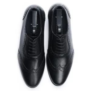 Full Brogue Oxfords-Black