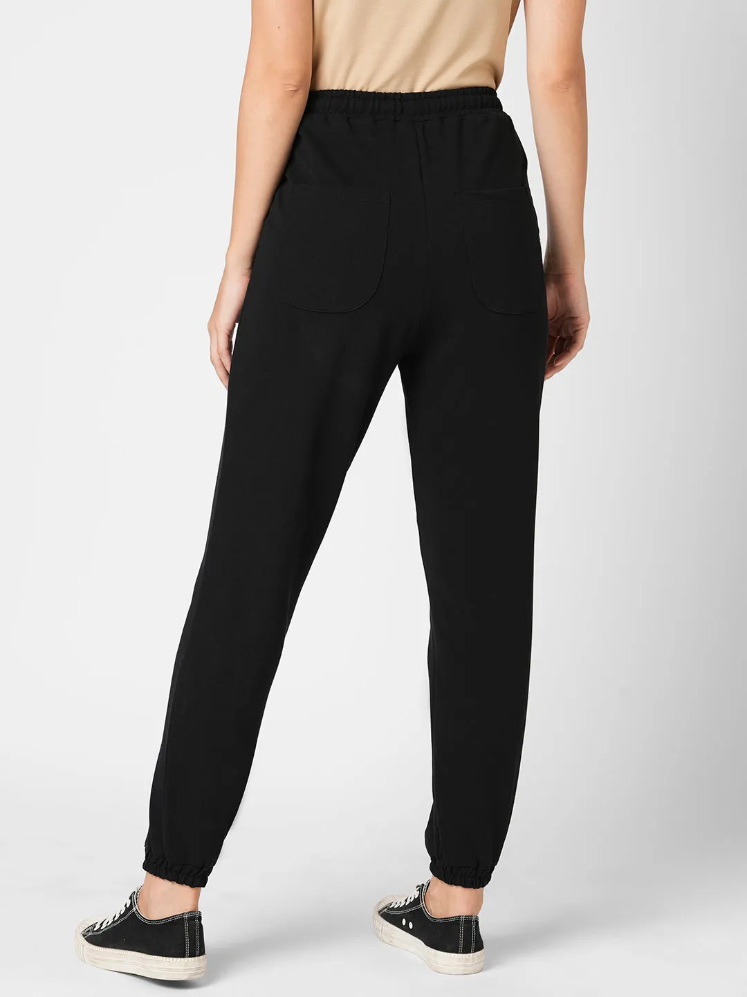 High Rise Solid Jogger