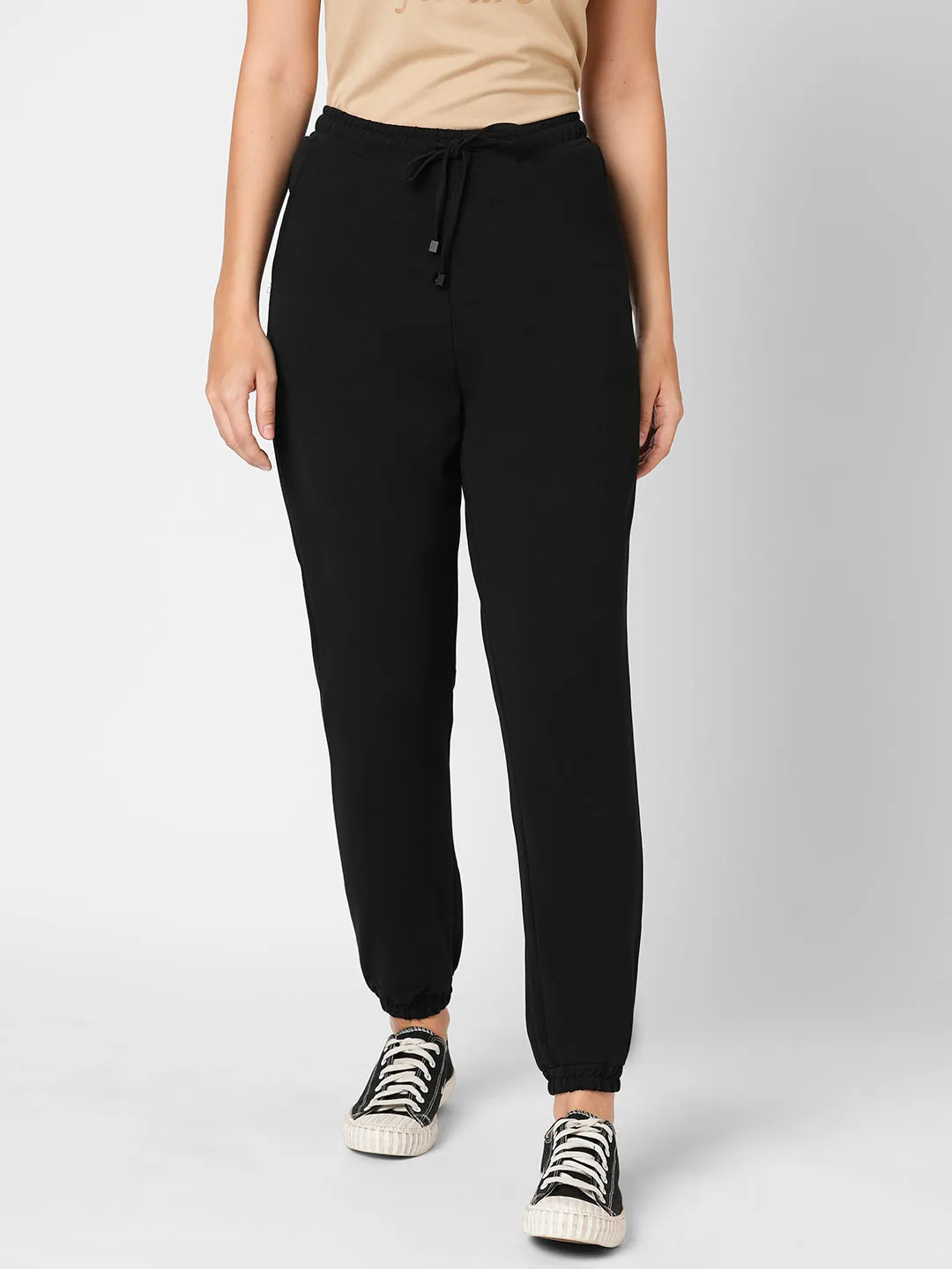 High Rise Solid Jogger