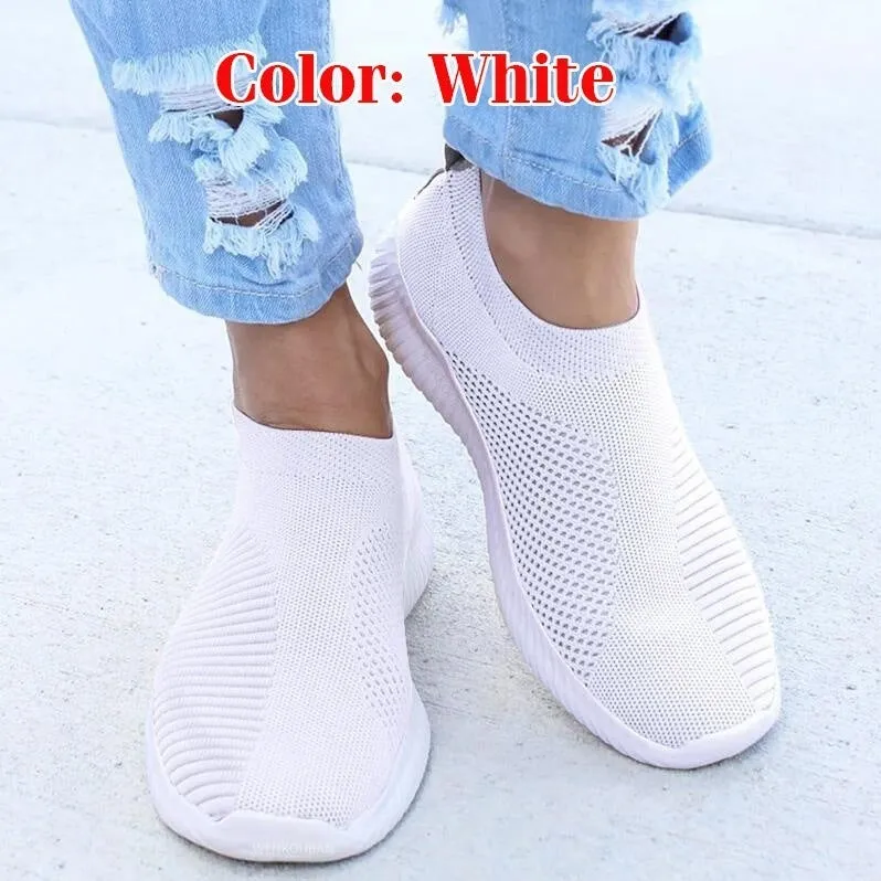 Large Size Fly Woven Breathable Socks And Shoes