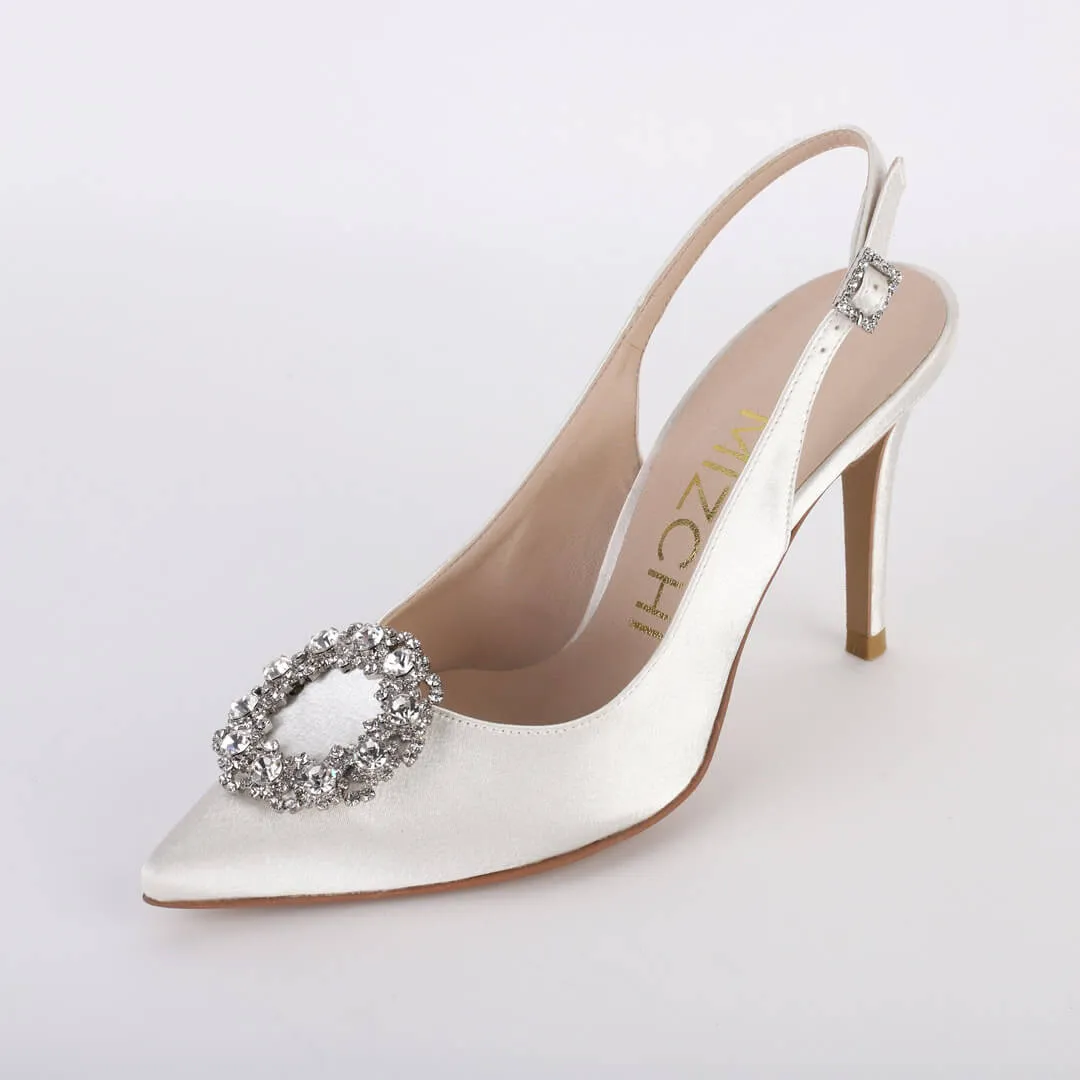 LOVE DUO - wedding heel - custom without broach option