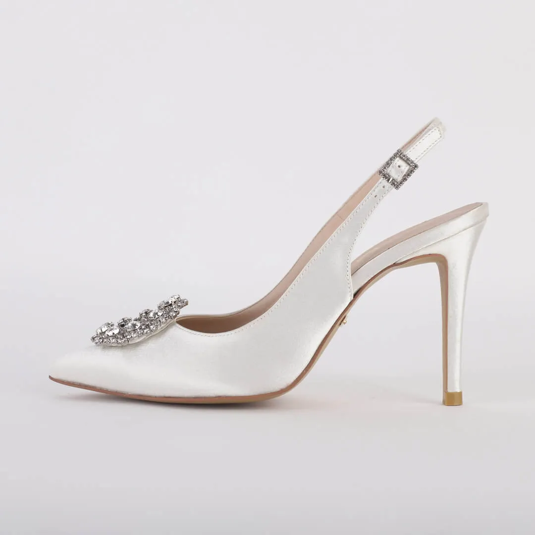 LOVE DUO - wedding heel - custom without broach option