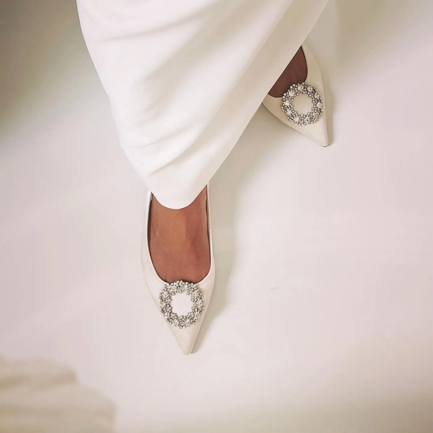 LOVE DUO - wedding heel - custom without broach option