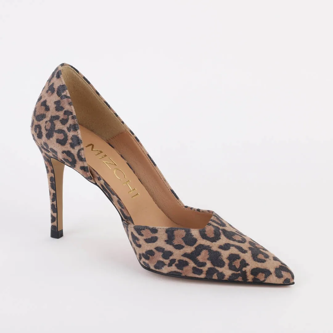 MAINZE - leopard suede