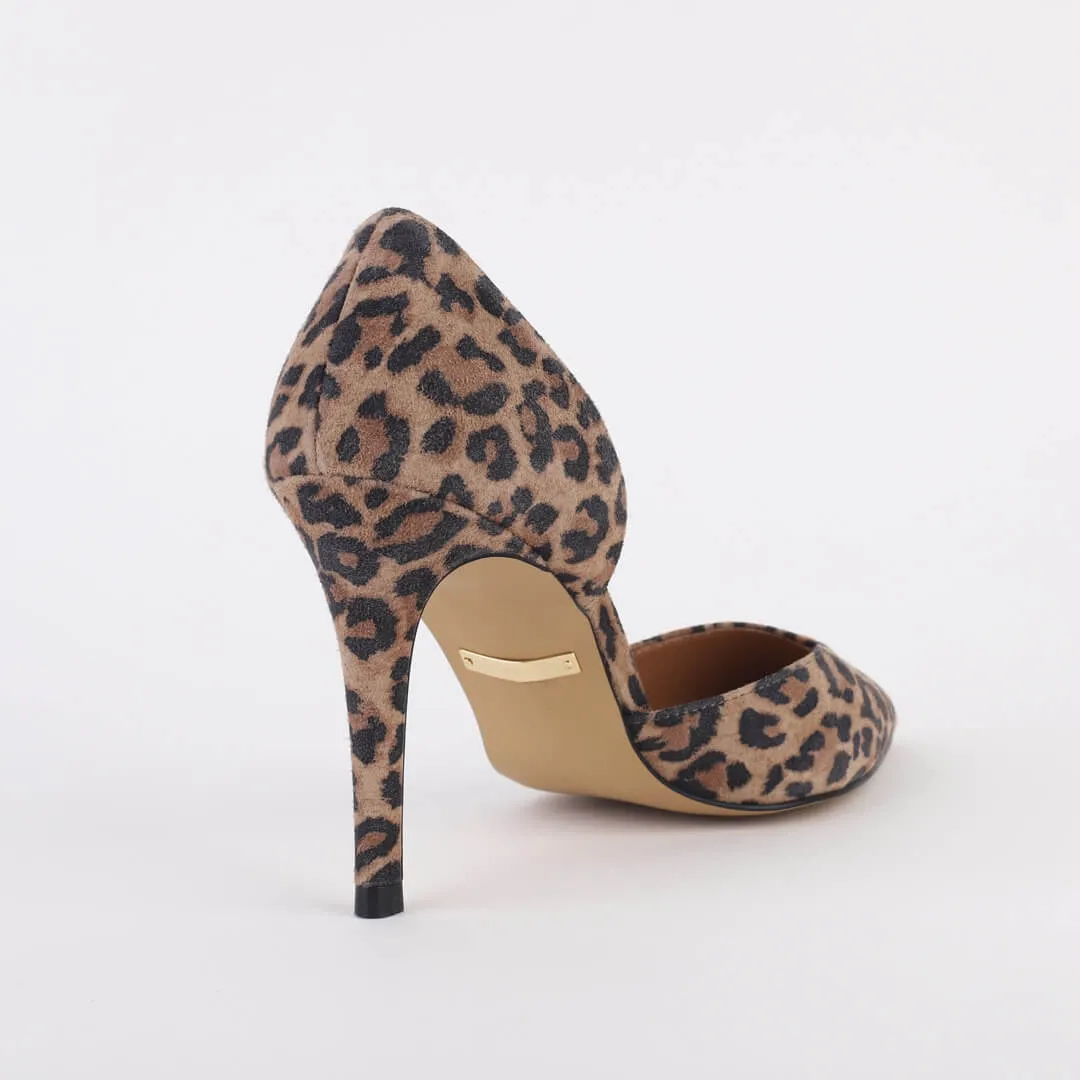 MAINZE - leopard suede