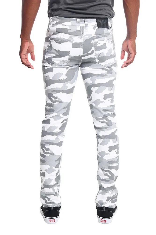 Men's Camo Skinny Jeans