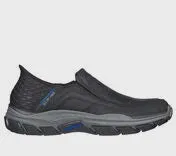 Mens Skechers "Slip-ins"  Respected - Elgin Sneaker 204810-BLK