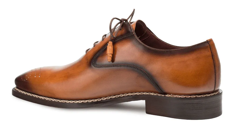 Mezlan Gavino Lace-Up Oxford Cognac