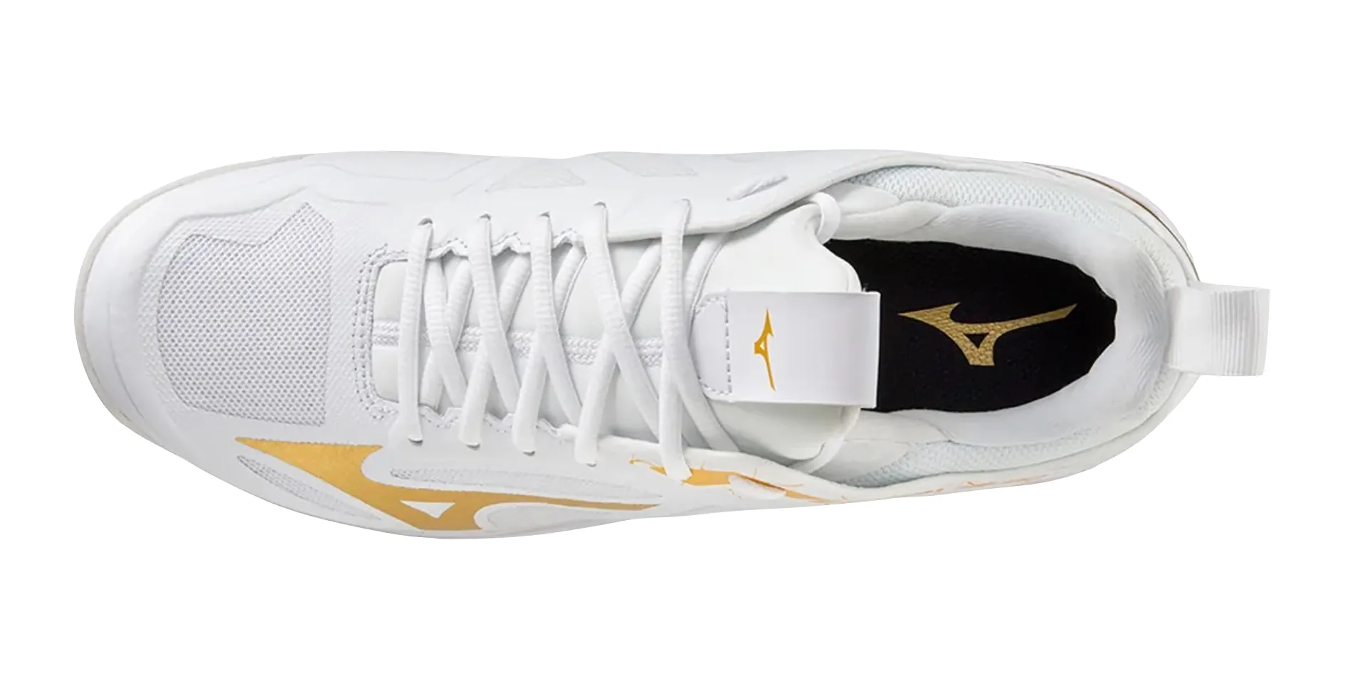 Mizuno Wave Panthera Mens (White/Gold)