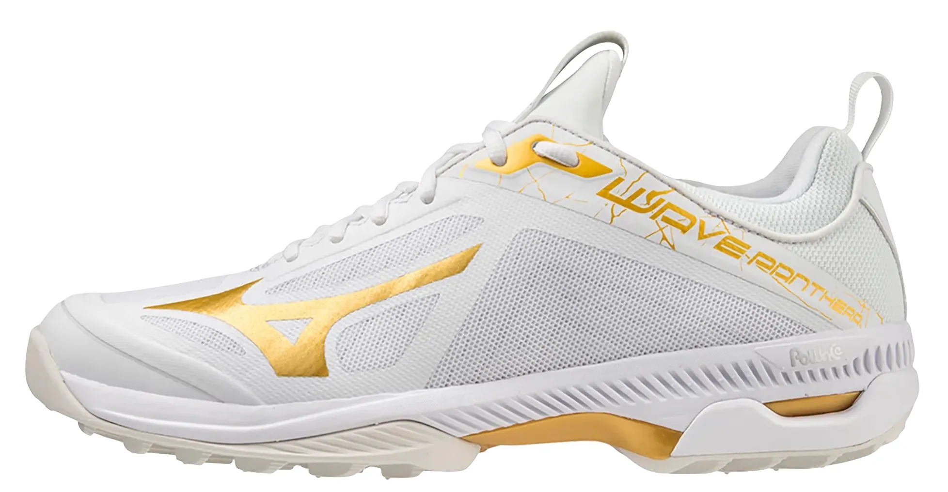 Mizuno Wave Panthera Mens (White/Gold)