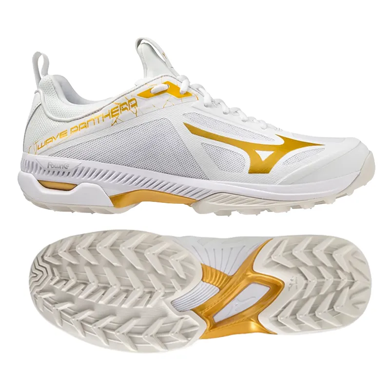 Mizuno Wave Panthera Mens (White/Gold)