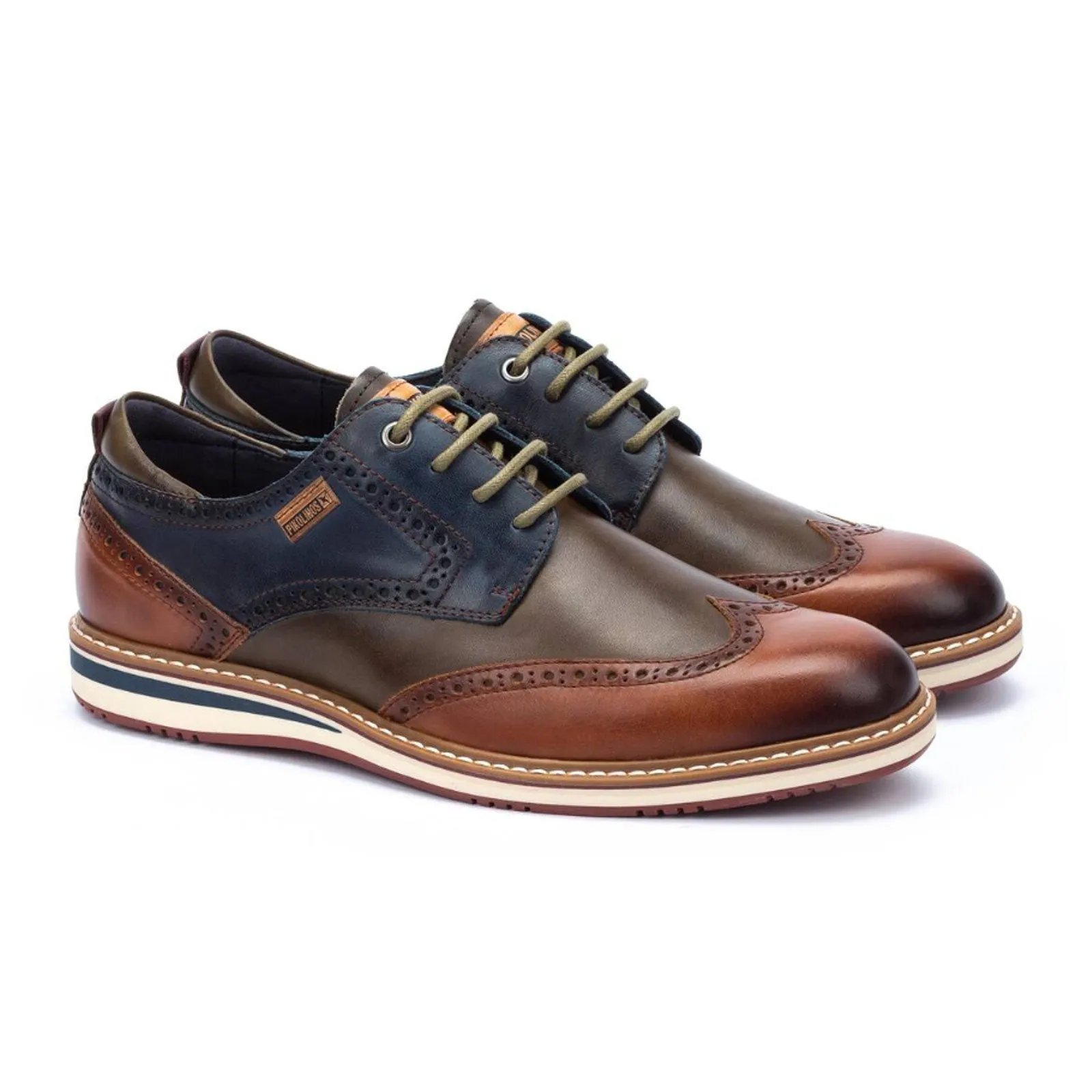 Pikolinos Avila M1T-4191C1 Oxford (Men) - Brandy Leather