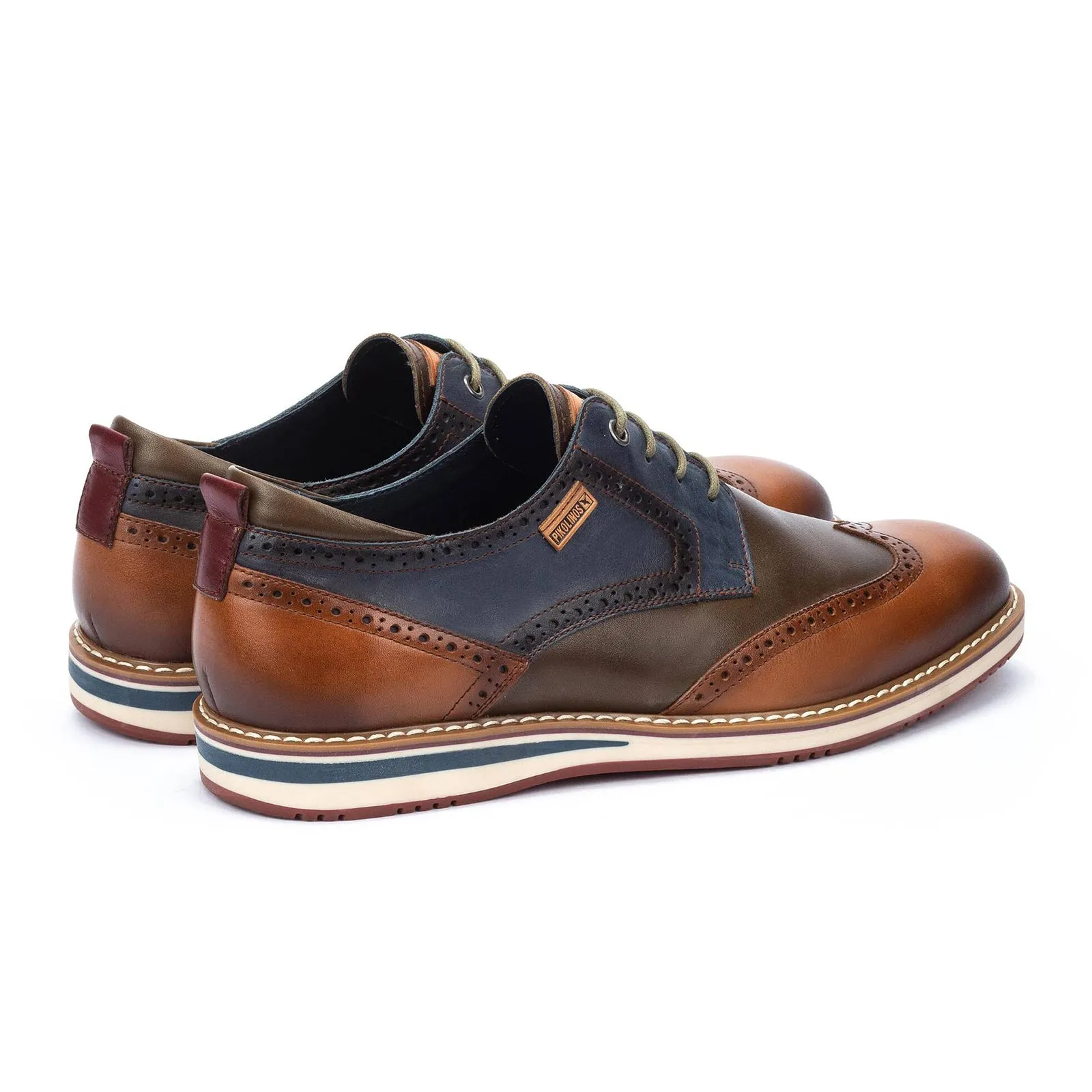 Pikolinos Avila M1T-4191C1 Oxford (Men) - Brandy Leather