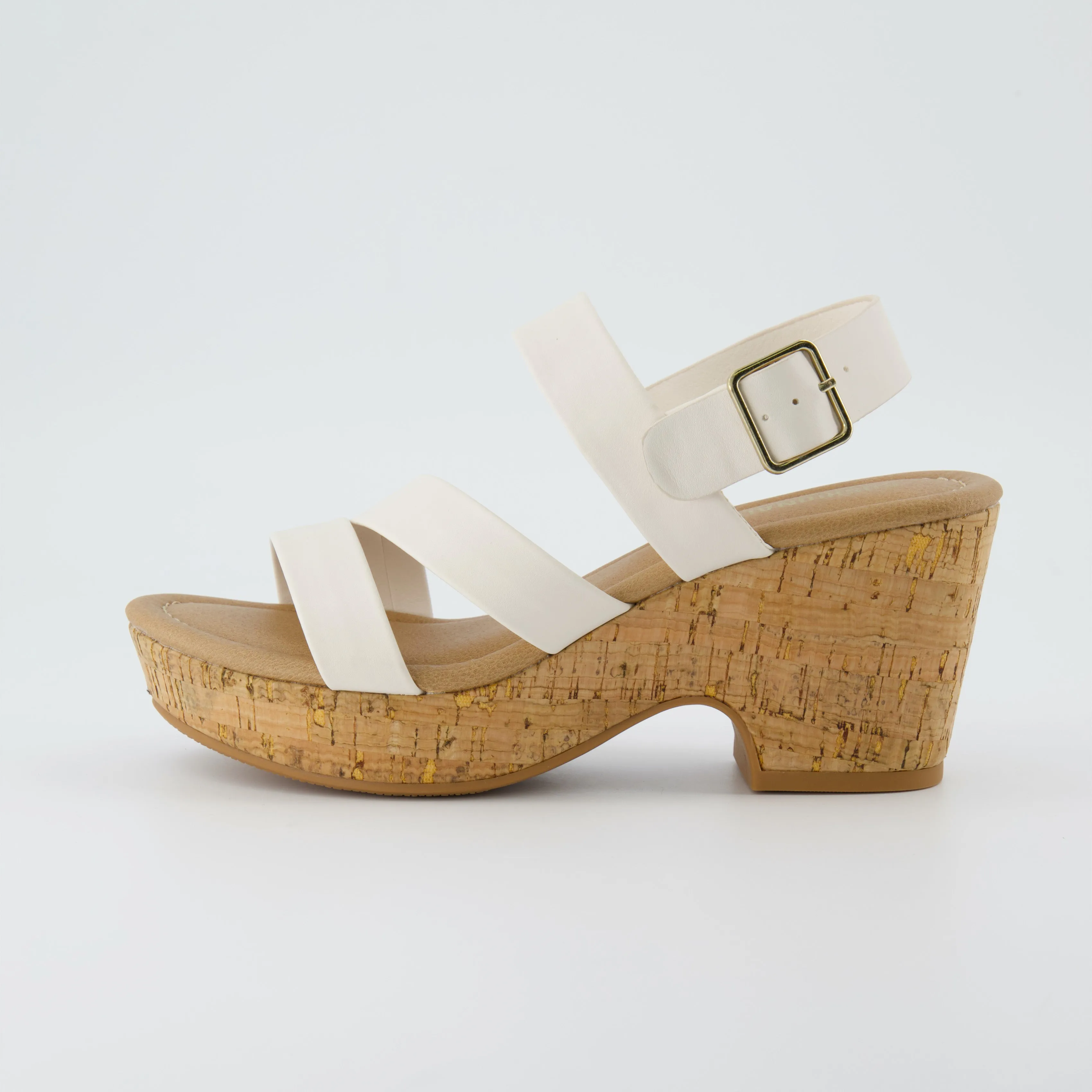 Russ Cork Heeled Sandal