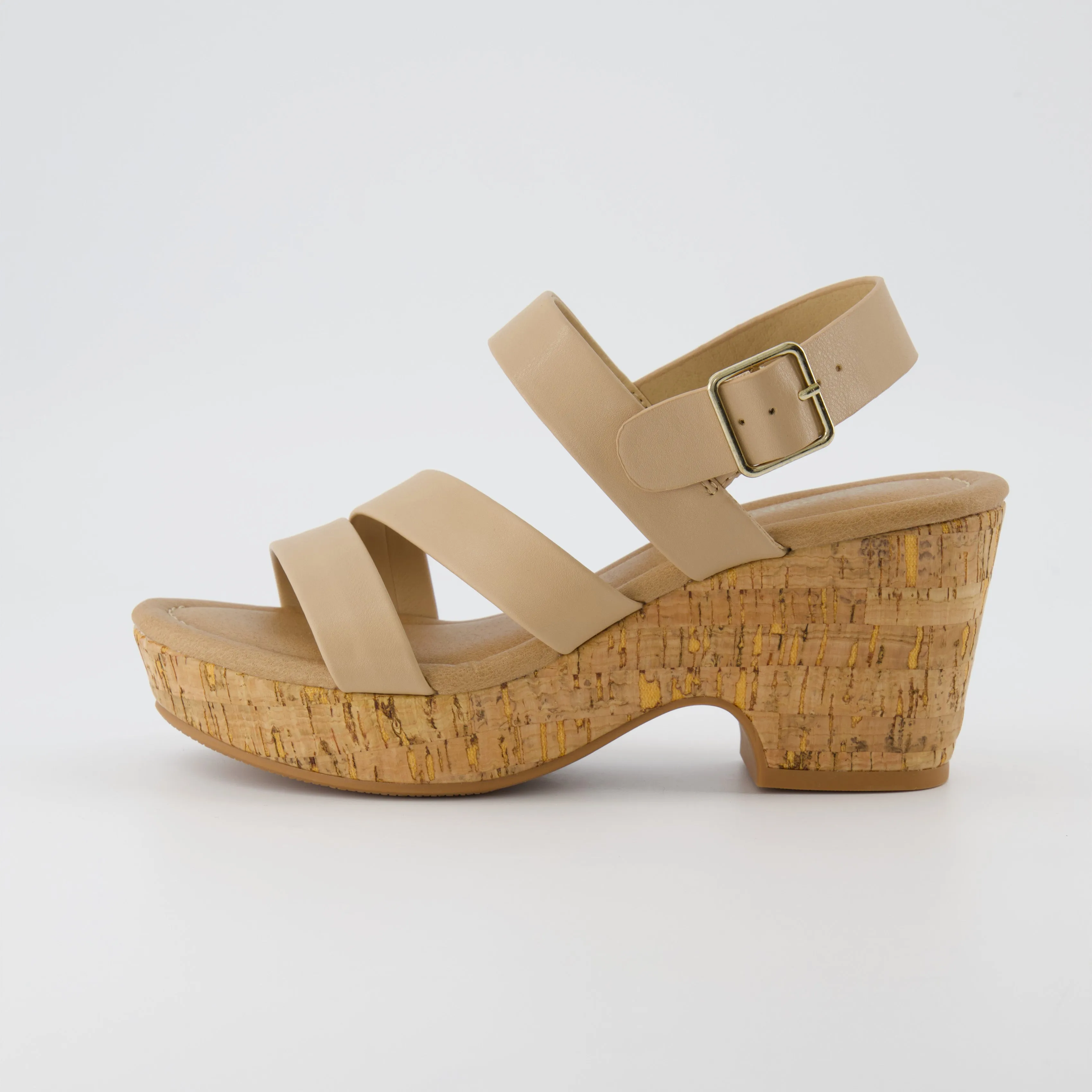 Russ Cork Heeled Sandal