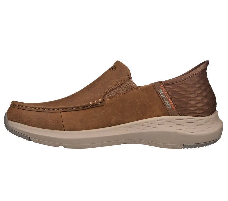 Skechers Mens Slip-ins Relaxed Fit Parson Oswin Desert