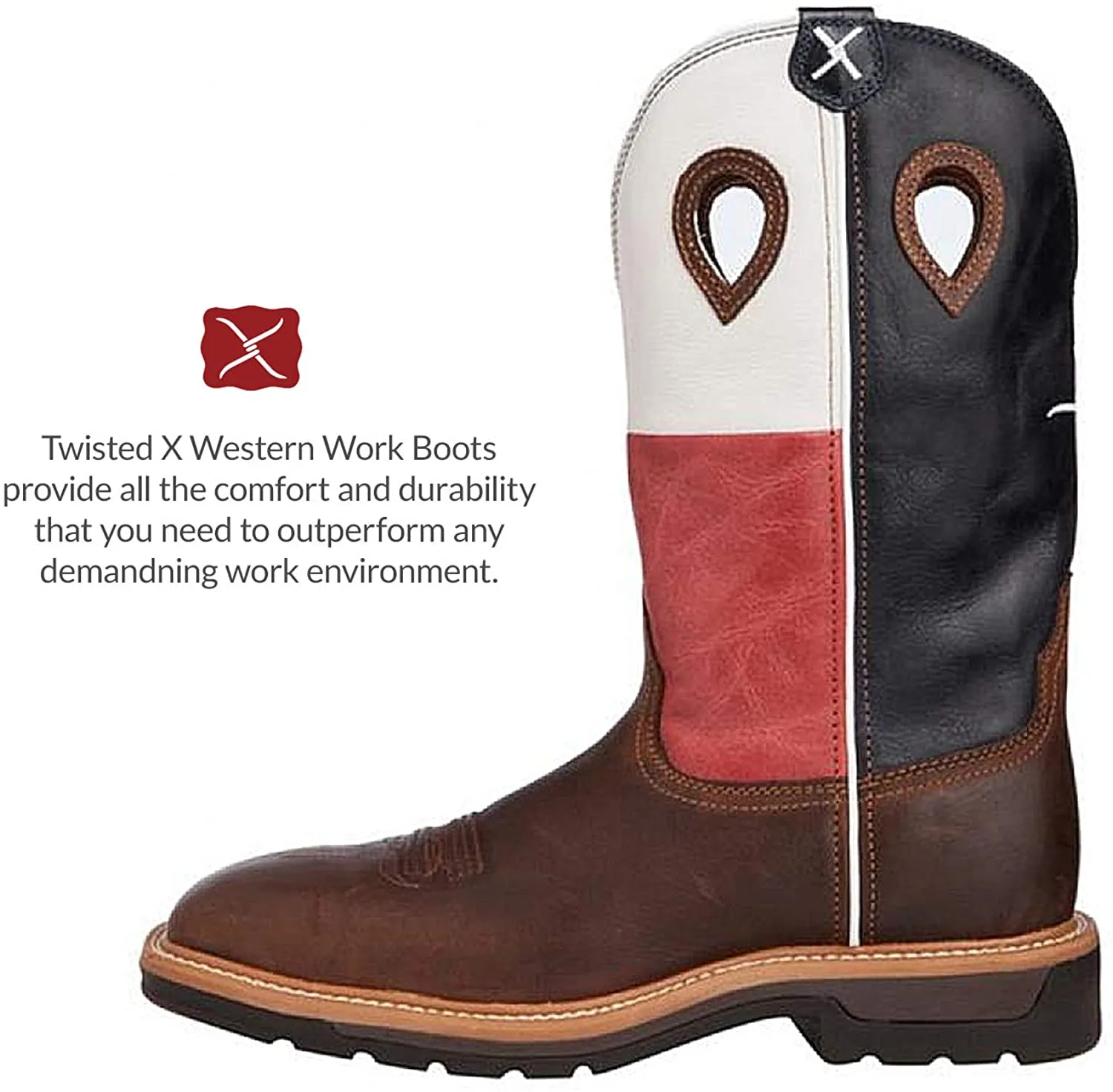 Twisted X Men's Steel Toe Western Work Boot