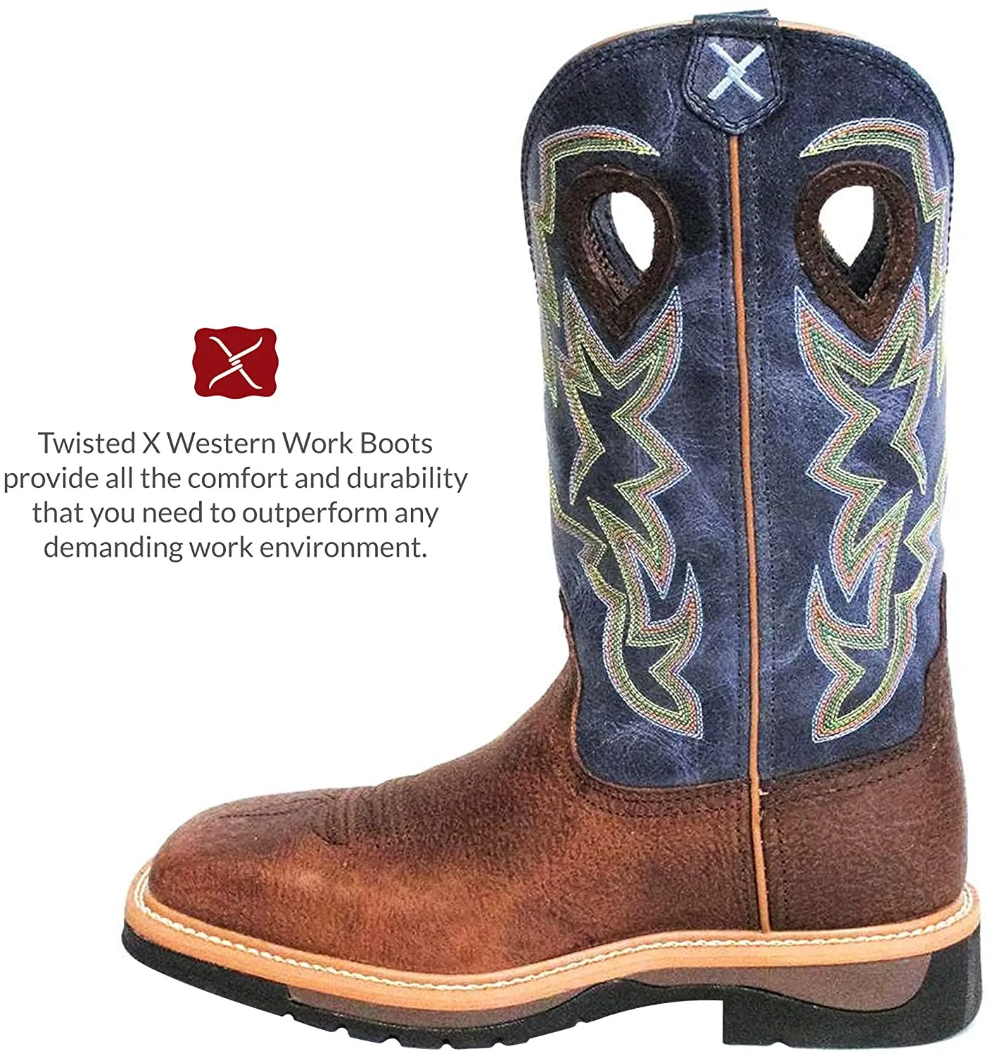 Twisted X Men's Steel Toe Western Work Boot