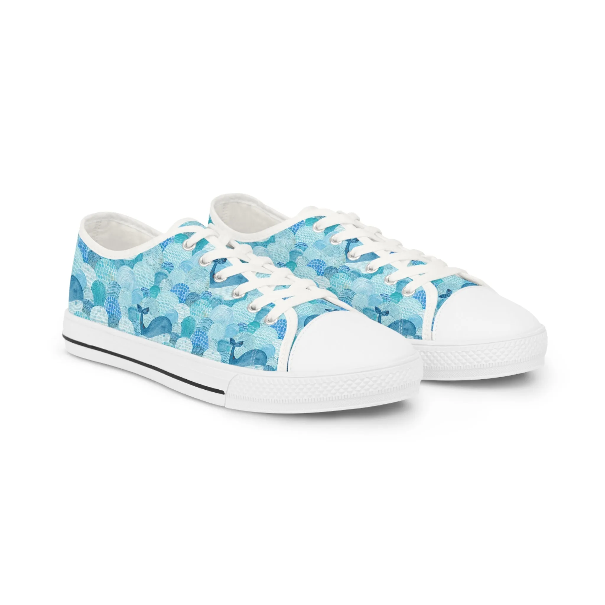 Whale Men's Low Top Sneakers