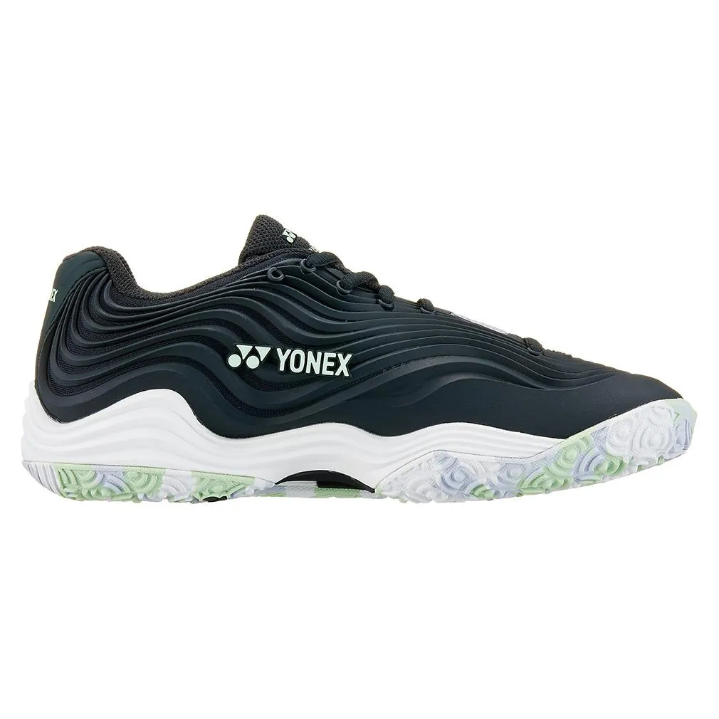 Women's Fusionrev 5 Clay Tennis Shoes Black and White