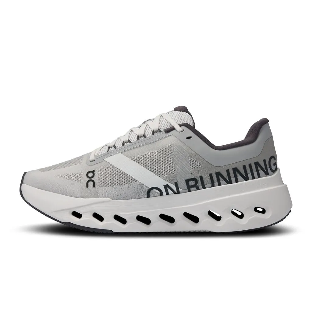 Women's On Cloudsurfer Next Running Shoe in Glacier | White